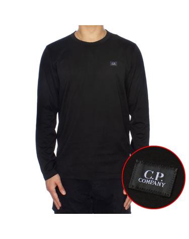 CP컴퍼니 남성 로고 패치 티셔츠 15CMTS143A 006374G 999