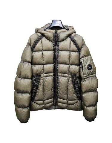 CP컴퍼니 26FW DD쉘 디디쉘 후드 다운 패딩 자켓 폴른 락 21CMOW702A 110416A 356