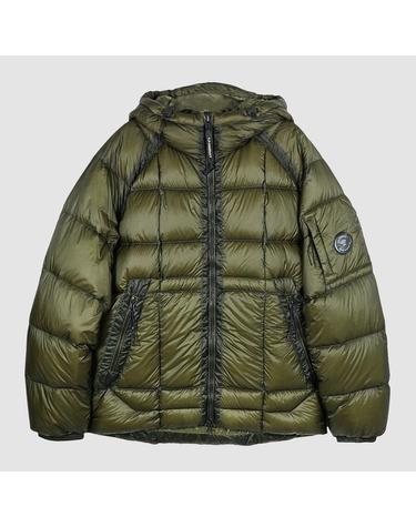 CP컴퍼니 26FW 디디쉘 DD쉘 후드 패딩 아이비 그린 21CMOW702A 110416A 683