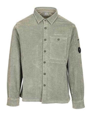 26FW 씨피 컴퍼니 긴팔 셔츠 21CMSH147A 006410O 950 CASTOR GRAY DOM