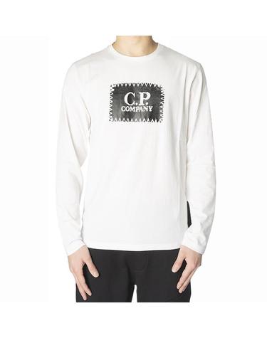 CP컴퍼니 프린팅 로고 긴팔 티셔츠 18CMTS137A 005100W 103