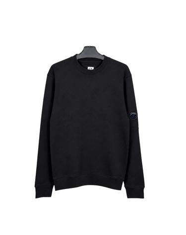 CP 컴퍼니 렌즈 와펜 스웨트셔츠 블랙 RCCMSS713A005086W999