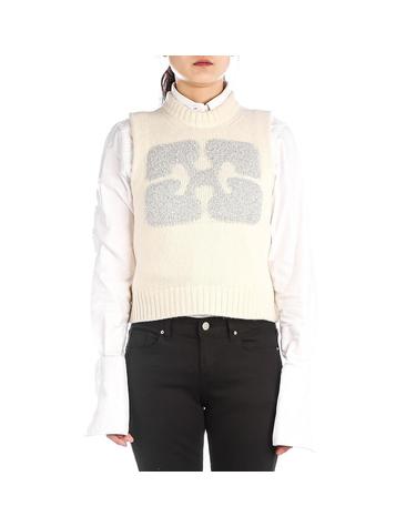 가니24FW K2252 135 EGRET 여성 조끼