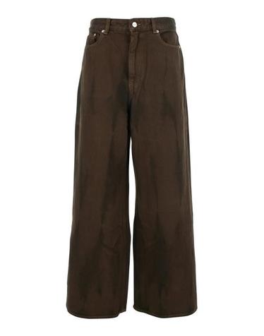 25FW 가니 오버다이드 헤비 데님 베기 팬츠 J1737 979 BROWN DOM