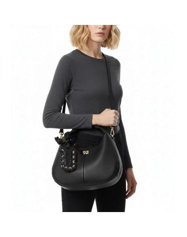 가니 26FW BLACK MINI HOBO BAG A6976 099 블랙 호보 백 미니