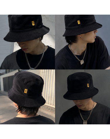 갤러리 디파트먼트 벨벳 버킷 햇 RBH9100
