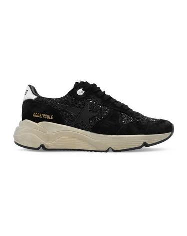 GOLDEN GOOSE 골든구스 러닝솔 블랙 글리터 레더 스타 GWF00215 F004741 80203
