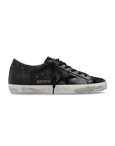GOLDEN GOOSE 골든구스 26FW 블랙 스타 글리터 힐탭 나파 슈퍼스타 GWF00101 F003463 90100