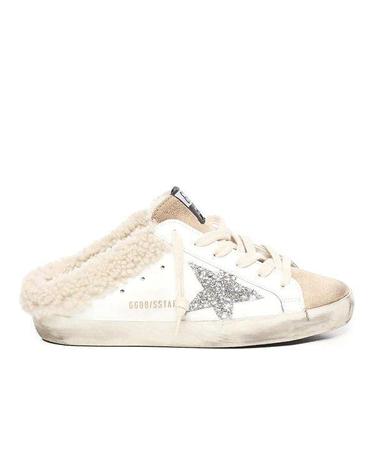 GOLDEN GOOSE 골든구스 26FW 슈퍼스타 사봇 시어링 라이닝 글리터 스타 스니커즈 뮬 GWF00110 F000798 80194