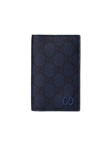 구찌 더스티 블루 내부 GG 롱 카드 케이스 768249 FAFBE 8448