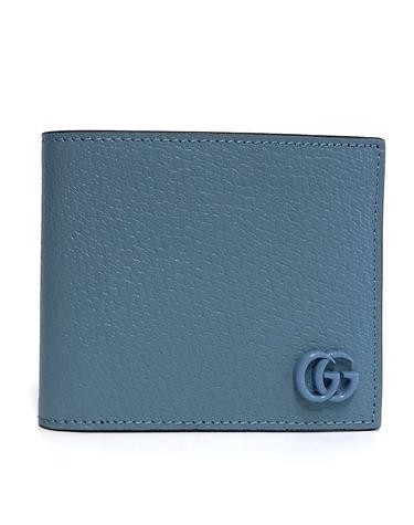GUCCI구찌 GG 마몬트 돌라 카프 남성 반지갑 스위트 블루 428726 1T56F 4514