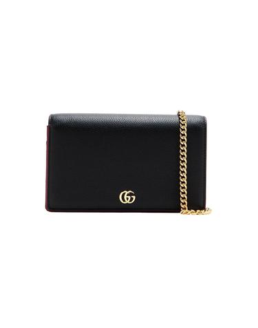 26FW GG 마몬트 체인 월렛크로스백 블랙버건디 497985 AAE5F 1062