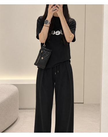구찌 GG 마몽 스몰 체인 클러치 파우치 블랙 837744
