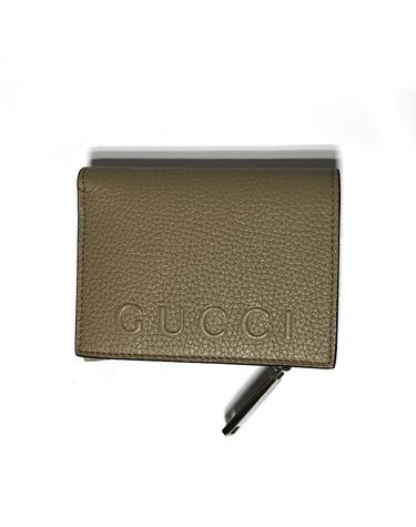 GUCCI 로고 레더 반지갑 카키 베이지 835076 AAE1W 9511