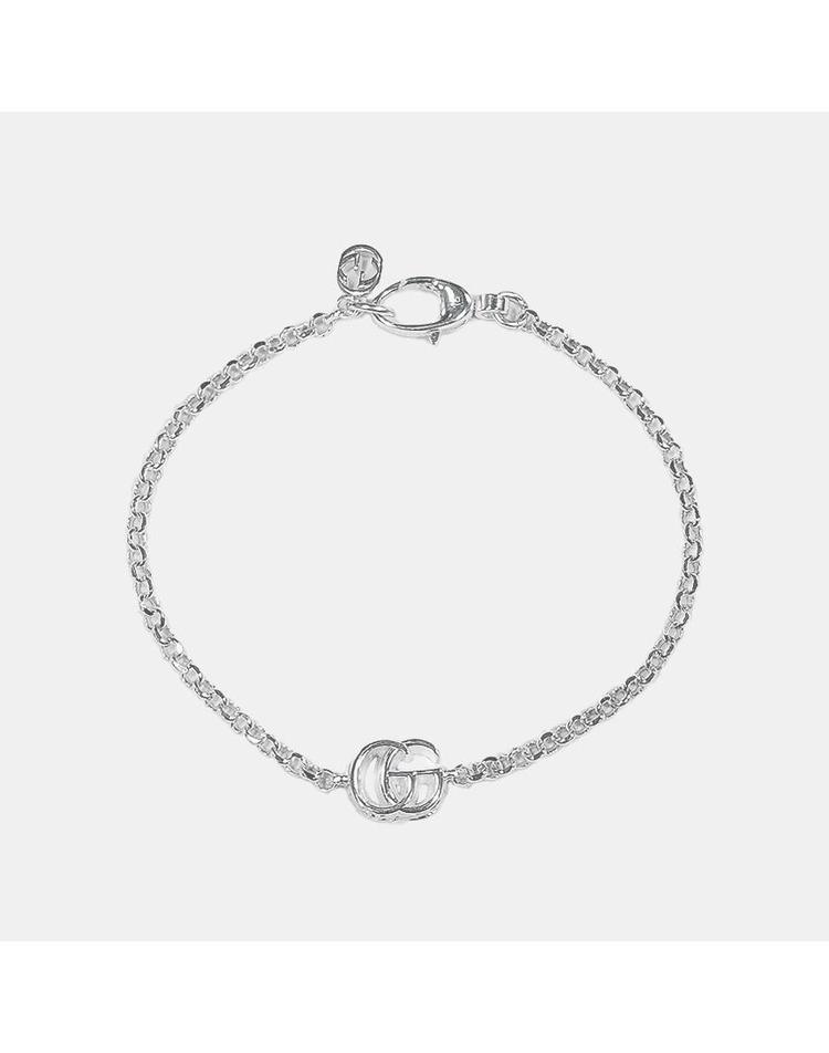 GUCCI 구찌 GG 마몽 팔찌 770756 J8400 8106 실버 참 F5WDXX11717