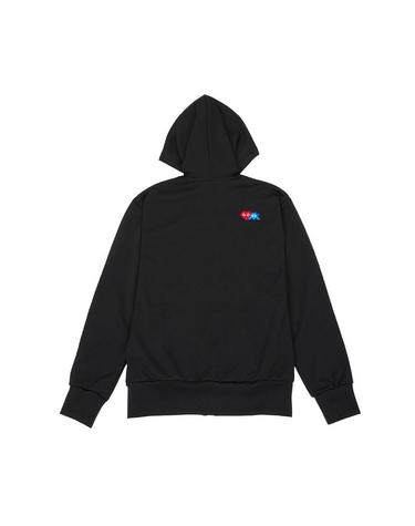 꼼데가르송 X 인베이더 더블와펜 남성 후드 집업 AZ T334 051 1