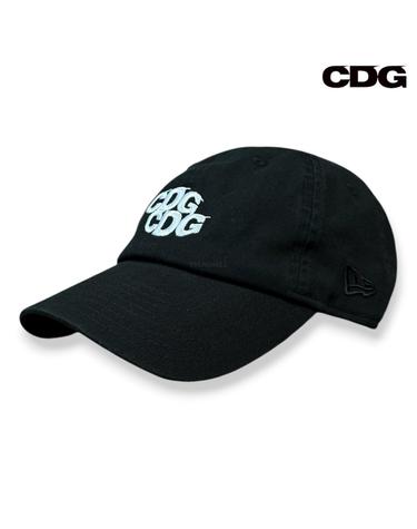 CDG x 뉴에라 캐주얼 클래식 캡 블랙 SZK608051