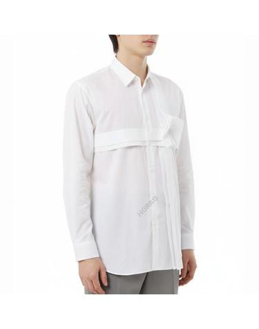 꼼데가르송 플리츠 디테일 롱 슬리브 셔츠 FO B052 S25 2