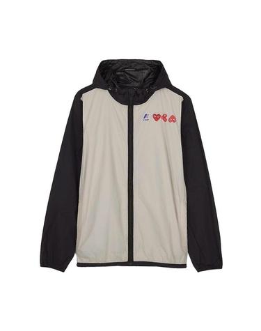 꼼데가르송 X 까웨SS26 공용 클로드 패커블 바람막이 AZ J505 051 BEIGE BLACK