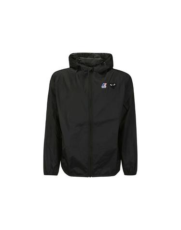 꼼데가르송 26FW KWAY 까웨 레드 하트로고 후드 집업 공용 자켓 AZ J507 051 1