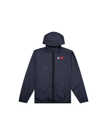 꼼데가르송 26FW KWAY 까웨 레드 하트로고 후드 집업 공용 자켓 AZ J501 051 1