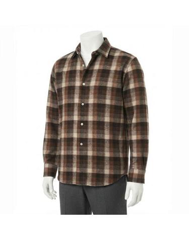 나나미카 26 Regular Collar Wind ShirtS26SG059E BR 레귤러 칼라 윈드 셔츠