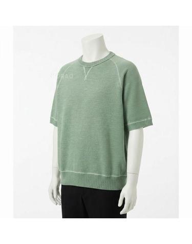 나이젤카본 26 SHORT SLEEVE SWEAT SHIRT COTTON PIGMENT 80520021001 190 코튼 피그먼트 숏 슬리브 스웨트 셔츠