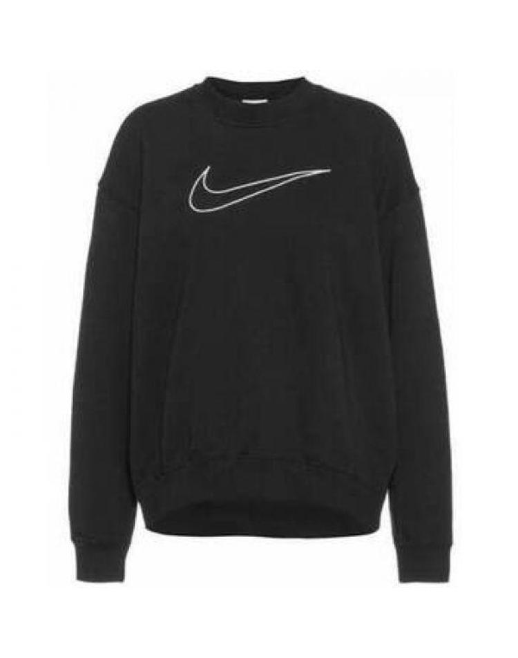 NIKE 나이키 여성 드라이 핏 그래픽 에센셜 프렌치테리 GX 크루 DQ5542010 W NK DF GT FT CREW ESSTL