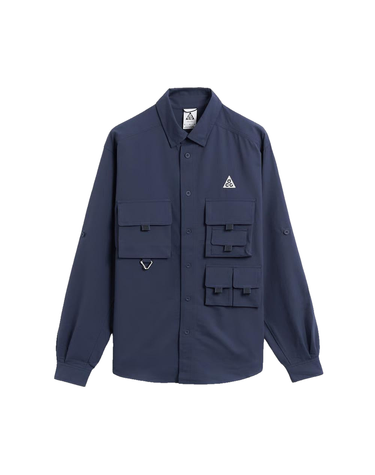 Nike 나이키 ACG 드라이핏 UV 데버스테이션 트레일 셔츠 Thunder Blue DN3936437