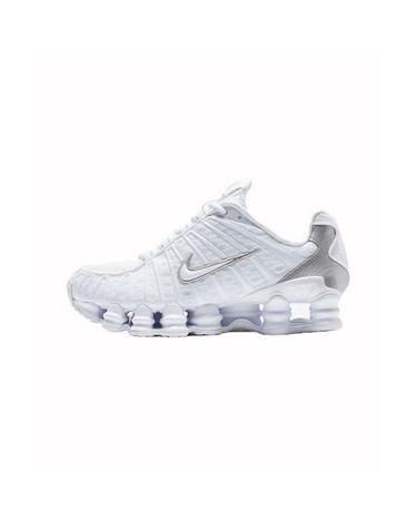 나이키 샥스 TL W 화이트 메탈릭 실버 맥스 오렌지 AR3566 100