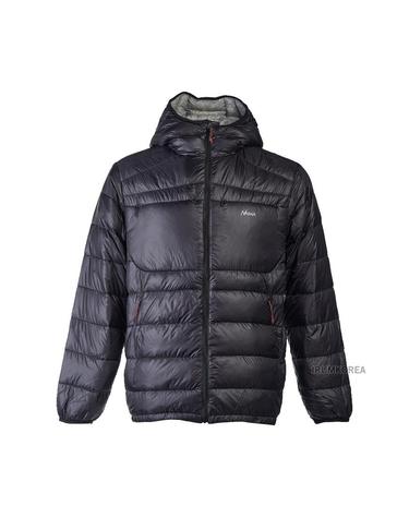난가FW25 남성 미니마리듬 후드 패딩 ND2241 1A033 BLK