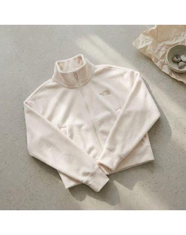 노스페이스 NJ5JR56B 여성 라우라 집업 자켓 CREAM