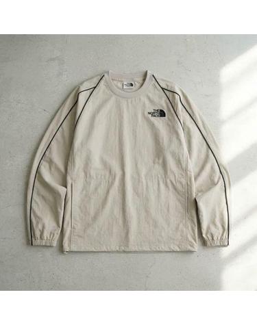 노스페이스 NM5MS04L 화이트라벨 브리오 크루넥 CREAM BEIGE