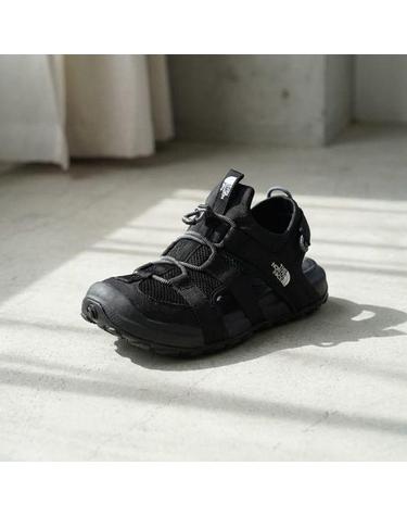 노스페이스 NS82S62J 여성 익스플로어 캠프 샨달 BLACK