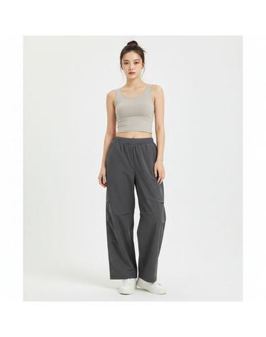 노스페이스 NP6KS01L 화이트라벨 WL 스웻바지 팬츠 CHARCOAL GREY