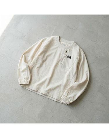 노스페이스 NT7TS39B 여성 윈든 긴팔 티 SAND SHELL