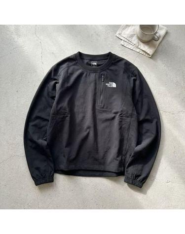 노스페이스 NT7TS39A 여성 윈든 긴팔 티 BLACK