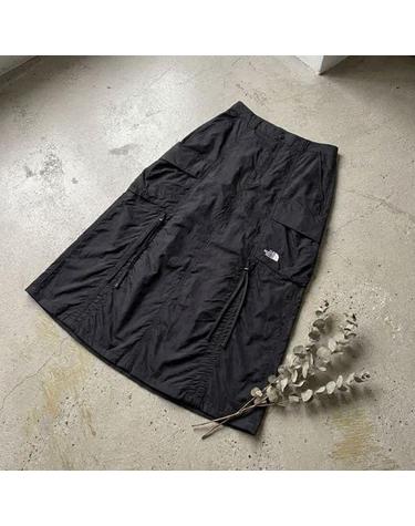 노스페이스 NK6NS34J 화이트라벨 여성 쉘던 스커트 BLACK