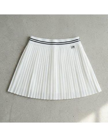노스페이스 NK6NS31K 여성 플리티 스커트 WHITE