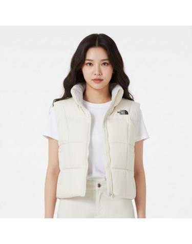 노스페이스 NV1DR86C 여성 올란 다운 베스트 RDS WHITE
