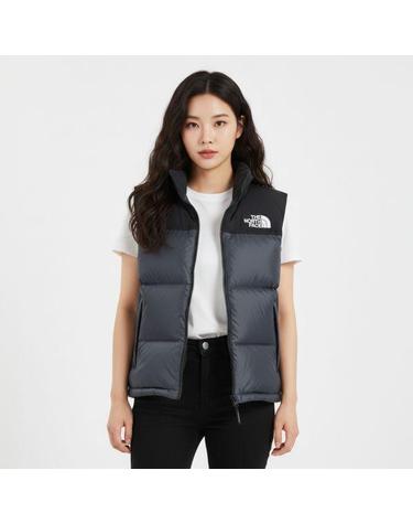노스페이스 NV1DR51K 화이트라벨 노벨티 눕시 베스트 RDS DARK GRAY
