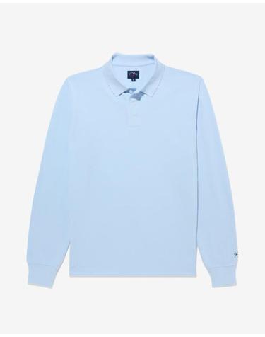 25FW 노아 폴로 티셔츠 NOAU252MRTL089BL LIGHT BLUE DOM