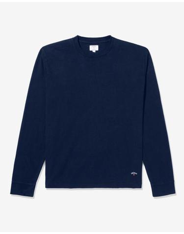 노아 긴팔 티셔츠 NOAU000ORTL006NV NAVY DOM