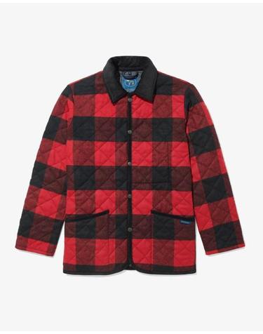 노아 자켓 NOAU232CRJP129RD RED BLACK DOM