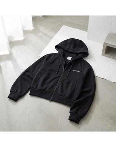 뉴발란스 NBMDG2W412 여성 경량 이중직 후드집업 BLACK 19