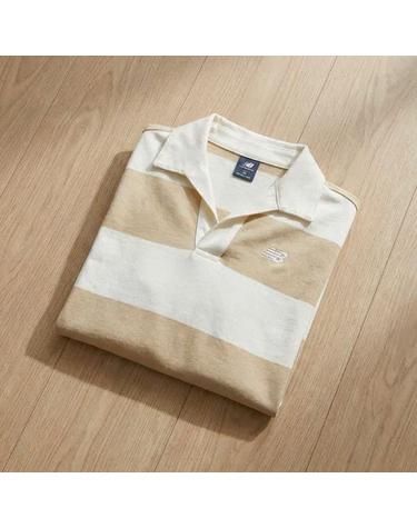 뉴발란스 여성 럭비 긴팔티 오버 핏 35 Beige NBNFF3V812
