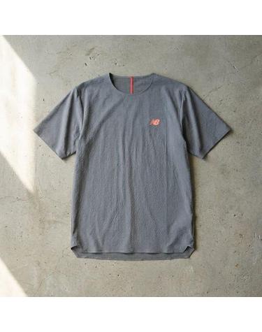 뉴발란스 남성 RC Ultra Air 반팔티 17 Dark Gray NBNEF36801