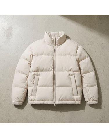 뉴발란스 남녀공용 액티브 숏 다운 자켓 Europea 36 Light Beige NBNPEB1113