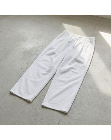뉴발란스 여성 우븐 와이드 바지 팬츠 10 White NBNTFBW212