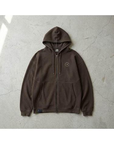뉴발란스 NBMDG21323 남녀공용 740 Shifted 와플 후드집업 BROWN 85